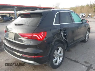 2019 Audi Q3 Premium with VIN WA1AECF33K1079468, listed as a IAAI auction lot 41340687 with 53,134 mi miles and . Bid and sale history available at DreamBid. Image 4.