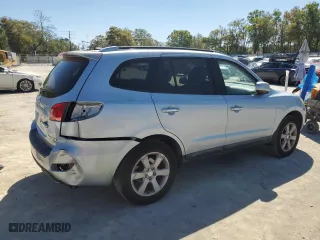 2008 Hyundai Santa Fe SE with VIN 5NMSH13E48H141681, listed as a Copart auction lot 49702075 with 67,678 mi miles and Salvage Title. Bid and sale history available at carsss.com. Image 3.