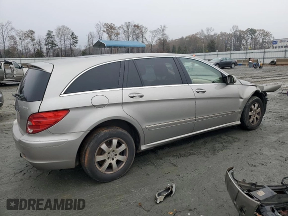 2007 Mercedes-Benz R 3.0L with VIN 4JGCB22E97A048169, listed as a Copart auction lot 83352944 with 232,611 mi miles and Salvage title. Bid and sale history available at DreamBid. Image 3.