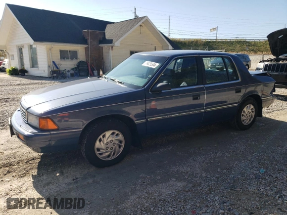 1994 Plymouth Acclaim z VIN 3P3AA46K8RT200674, wystawiony jako Copart lot #76425504 z przebiegiem 105 874 mil mil oraz Szkody całkowita. Historia ofert i sprzedaży dostępna na DreamBid. Obrazek 1.