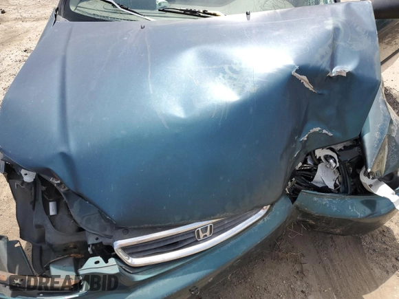 1998 Honda Civic LX with VIN 2HGEJ6675WH613506, listed as a Copart auction lot 54968535 with 196,756 mi miles and Salvage Title. Bid and sale history available at DreamBid. Image 11.