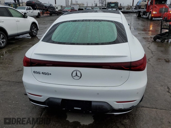 2023 Mercedes-Benz EQS 450+ z VIN W1KCG2DB6PA030310, wystawiony jako Copart lot #44193655 z przebiegiem 10 755 mil mil oraz Szkoda całkowita • Salvage title. Historia ofert i sprzedaży dostępna na DreamBid. Obrazek 6.