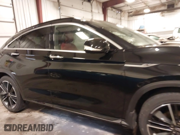 2022 Infiniti QX55 Sensory with VIN 3PCAJ5L33NF101742, listed as a IAAI auction lot 41791517 with 62,946 mi miles and . Bid and sale history available at DreamBid. Image 14.