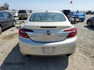 2015 Buick Regal Premium I with VIN 2G4GN5EX0F9173420, listed as a Copart auction lot 54937065 with 138,066 mi miles and Clean Title. Bid and sale history available at carsss.com. Image 6.