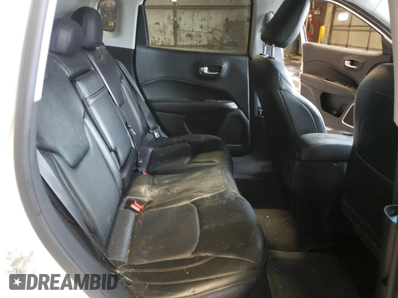 2018 Jeep Compass Limited with VIN 3C4NJDCB5JT373014, listed as a Copart auction lot 57285935 with 85,195 mi miles and Salvage title. Bid and sale history available at DreamBid. Image 11.