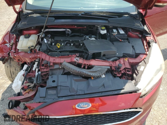 2017 Ford Focus SE with VIN 1FADP3F26HL327333, listed as a Copart auction lot 59206945 with 33,762 mi miles and Salvage title. Bid and sale history available at DreamBid. Image 11.