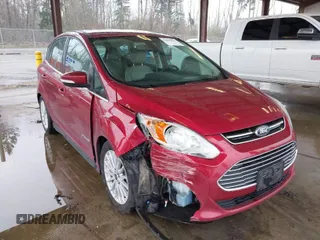 2015 Ford C-Max SEL with VIN 1FADP5BU0FL125006, listed as a IAAI auction lot 41880065 with 112,390 mi miles. Bid and sale history available at carsss.com. Image 1.