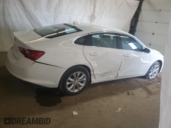 2025 Chevrolet Malibu LT with VIN 1G1ZD5ST2SF146411, listed as a Copart auction lot 54941745 with 7,210 mi miles and Clean Title. Bid and sale history available at DreamBid. Image 3.