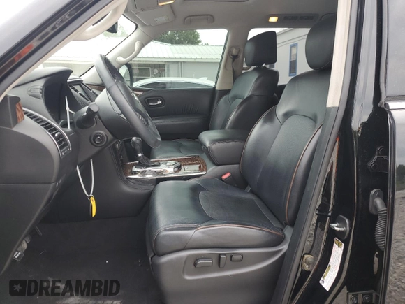 2018 Nissan Armada Platinum with VIN JN8AY2NF8JX300128, listed as a Copart auction lot 72628494 with 145,379 mi miles and Salvage Title. Bid and sale history available at carsss.com. Image 7.