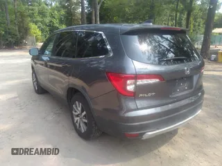 2020 Honda Pilot EX-L with VIN 5FNYF5H57LB003241, listed as a IAAI auction lot 39974466 with 51,455 mi miles. Bid and sale history available at carsss.com. Image 3.