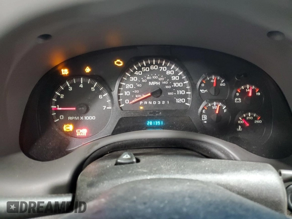 2006 Chevrolet TrailBlazer LS with VIN 1GNET16S566150873, listed as a Copart auction lot 76768404 with 281,391 mi miles and Salvage Title. Bid and sale history available at DreamBid. Image 9.