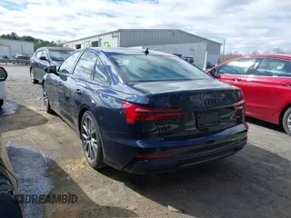 2022 Audi A6 Prestige with VIN WAUM2BF25NN032899, listed as a IAAI auction lot 41728685 with 48,722 mi miles. Bid and sale history available at carsss.com. Image 3.