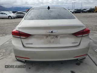 2015 Hyundai Genesis 3.8L z VIN KMHGN4JEXFU041783, wystawiony jako Copart lot #54870485 z przebiegiem 142 146 mil mil oraz Szkoda całkowita • Salvage title. Historia ofert i sprzedaży dostępna na DreamBid. Obrazek 6.