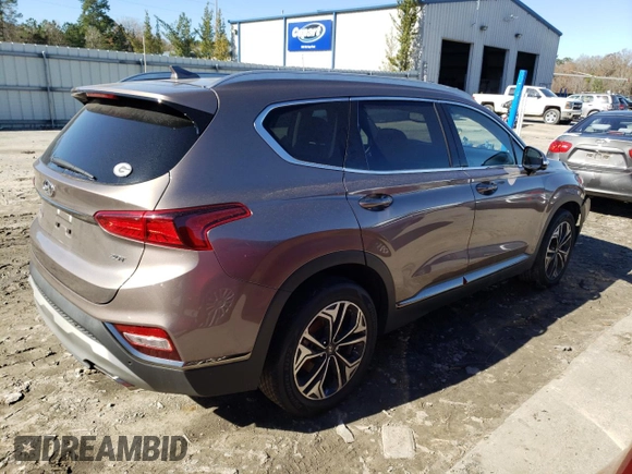 2020 Hyundai Santa Fe Limited with VIN 5NMS53AA9LH213441, listed as a Copart auction lot 72866132 with 40,302 mi miles. Bid and sale history available at carsss.com. Image 3.