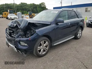 2013 Mercedes-Benz M 350 with VIN 4JGDA5HB1DA265989, listed as a Copart auction lot 64033725 with 111,701 mi miles and Non repairable. Bid and sale history available at DreamBid. Image 1.