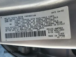 2002 Lexus RX 300 with VIN JTJHF10U120273720, listed as a Copart auction lot 68149844 with 187,115 mi miles and Salvage Title. Bid and sale history available at carsss.com. Image 15.