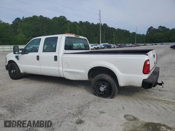 2008 Ford F-250 XL with VIN 1FTSW20588EC04221, listed as a Copart auction lot 55521315 with 176,276 mi miles and Salvage title. Bid and sale history available at DreamBid. Image 2.
