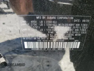 2024 Subaru Outback z VIN 4S4BTAAC3R3150688, wystawiony jako Copart lot #55929125 z przebiegiem 48 791 mil mil oraz Czysty tytuł • Clean title. Historia ofert i sprzedaży dostępna na DreamBid. Obrazek 13.