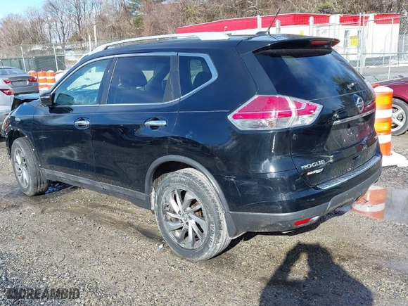 2015 Nissan Rogue SL with VIN 5N1AT2MV4FC845711, listed as a IAAI auction lot 41575234 with 175789 miles. Bid and sale history available at carsss.com. Image 3.