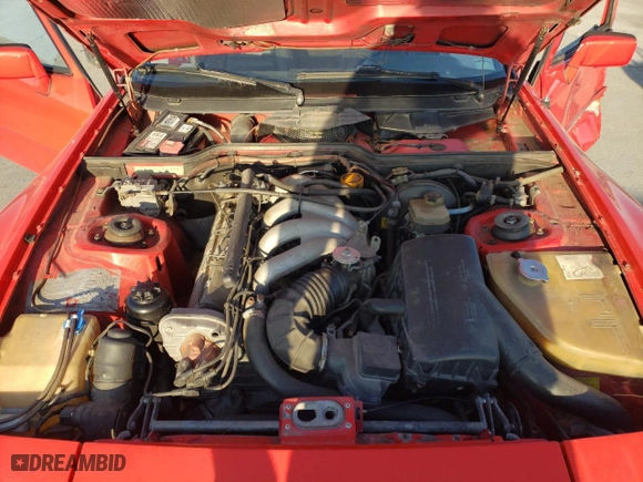 1984 Porsche 944 with VIN WP0AA0947EN456918, listed as a Copart auction lot 87309324 with 95,532 mi miles and Salvage Title. Bid and sale history available at carsss.com. Image 11.