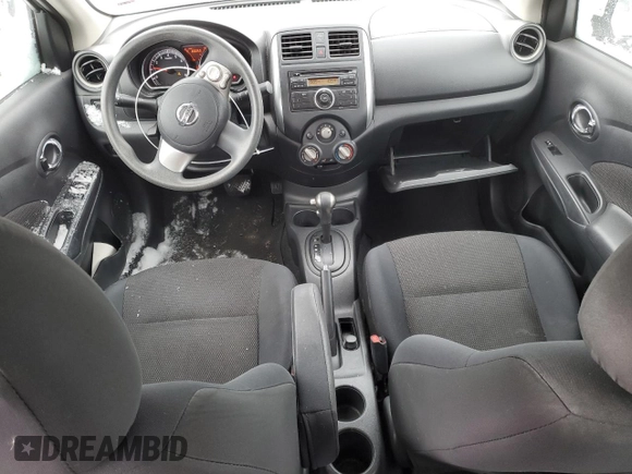 2013 Nissan Versa S with VIN 3N1CN7AP0DL895634, listed as a Copart auction lot 87633665 with 80,053 mi miles and Salvage title. Bid and sale history available at DreamBid. Image 8.