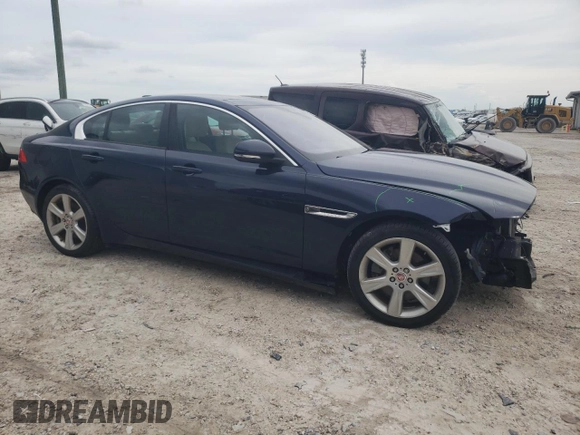 2017 Jaguar XE 25t Premium with VIN SAJAD4BG9HA971175, listed as a Copart auction lot 71175484 with 60,818 mi miles and Salvage Title. Bid and sale history available at carsss.com. Image 4.