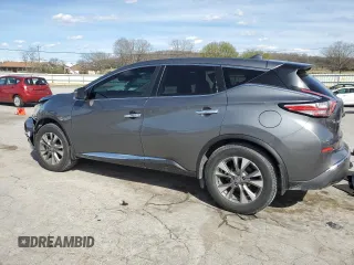 2016 Nissan Murano SV with VIN 5N1AZ2MG0GN169702, listed as a Copart auction lot 50303555 with 142,024 mi miles and Salvage Title. Bid and sale history available at carsss.com. Image 2.