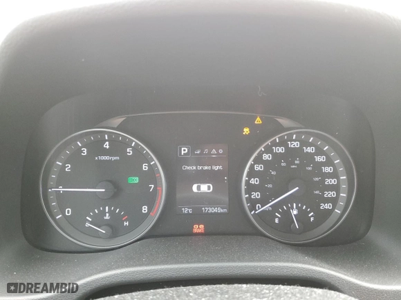 2017 Hyundai Elantra SE with VIN KMHD84LF9HU232517, listed as a Copart auction lot 52170065 with 173,049 mi miles and Clean Title. Bid and sale history available at carsss.com. Image 9.
