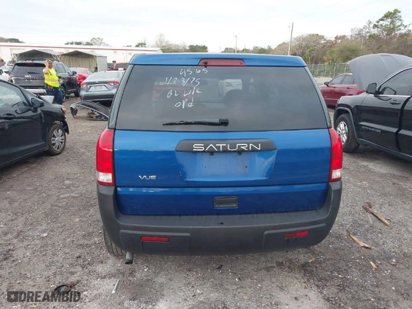 2005 Saturn VUE with VIN 5GZCZ33D55S826176, listed as a IAAI auction lot 41482162 with 107,276 mi miles. Bid and sale history available at carsss.com. Image 17.