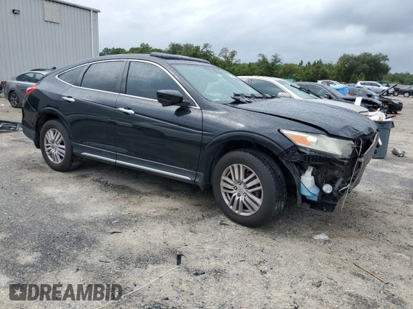 2013 Honda Crosstour EX-L with VIN 5J6TF3H53DL005947, listed as a Copart auction lot 70949974 with 116,191 mi miles and Salvage Title. Bid and sale history available at carsss.com. Image 4.
