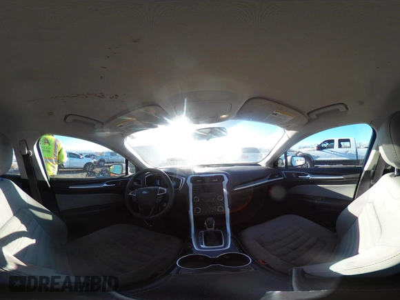 2015 Ford Fusion S Hybrid with VIN 3FA6P0UU7FR307568, listed as a IAAI auction lot 41421139 with 152,186 mi miles. Bid and sale history available at carsss.com. Image 19.