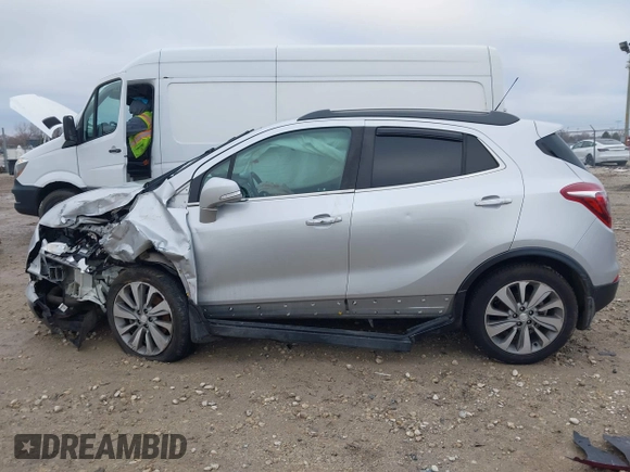 2018 Buick Encore Preferred with VIN KL4CJESB0JB672209, listed as a IAAI auction lot 41115524 with 98,869 mi miles and . Bid and sale history available at carsss.com. Image 13.