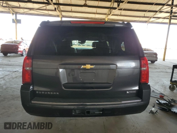 2017 Chevrolet Suburban Premier with VIN 1GNSCJKC8HR163863, listed as a Copart auction lot 78903514 with 142,212 mi miles and Salvage title. Bid and sale history available at DreamBid. Image 6.