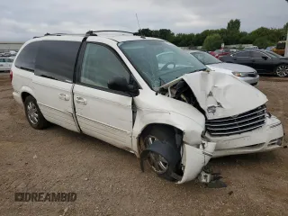 2007 Chrysler Town & Country LWB Limited with VIN 2A8GP64L27R188983, listed as a Copart auction lot 80187174 with 138,955 mi miles and Non Repairable. Bid and sale history available at carsss.com. Image 4.