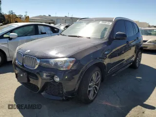 2015 BMW X3 xDrive28d with VIN 5UXWY3C55F0F83896, listed as a Copart auction lot 70690134 with 119,581 mi miles and Salvage Title. Bid and sale history available at carsss.com. Image 1.
