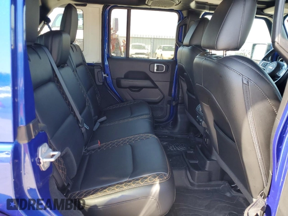 2020 Jeep Wrangler Unlimited Sahara Altitude z VIN 1C4HJXEG0LW324758, wystawiony jako Copart lot #74477894 z przebiegiem 38 291 mil mil oraz Szkoda całkowita • Salvage title. Historia ofert i sprzedaży dostępna na DreamBid. Obrazek 11.
