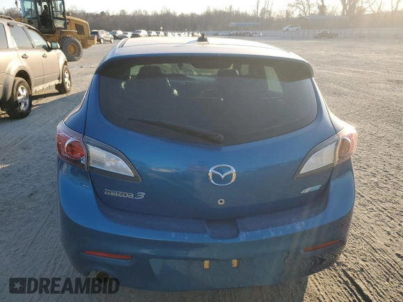 2012 Mazda 3 i Grand Touring with VIN JM1BL1M74C1609569, listed as a Copart auction lot 47108545 with 166,937 mi miles and Salvage Title. Bid and sale history available at DreamBid. Image 6.
