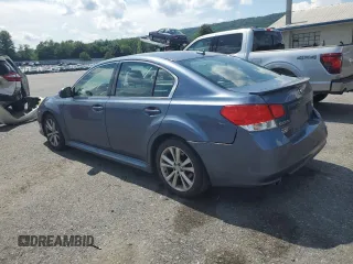 2013 Subaru Legacy Premium with VIN 4S3BMBH62D3002015, listed as a Copart auction lot 62558615 with 123,338 mi miles and Salvage title. Bid and sale history available at DreamBid. Image 2.