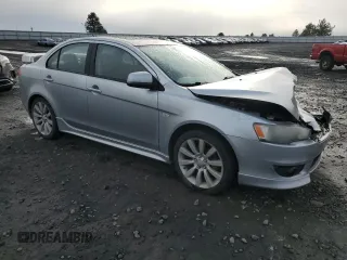 2009 Mitsubishi Lancer GTS with VIN JA3AU86W19U020216, listed as a Copart auction lot 81287764 with Not Provided miles and Salvage Title. Bid and sale history available at DreamBid. Image 4.