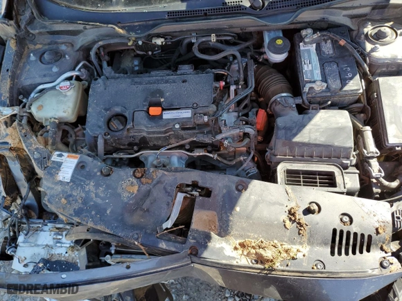 2019 Honda Civic Sedan Sport with VIN 2HGFC2F84KH598152, listed as a Copart auction lot 45580455 with 0 mi miles and Salvage Title. Bid and sale history available at carsss.com. Image 11.
