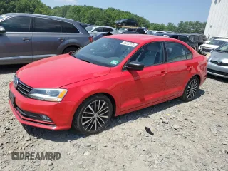 2016 Volkswagen Jetta Sport z VIN 3VWD17AJ6GM279585, wystawiony jako Copart lot #62222875 z przebiegiem 86 965 mil mil oraz Szkoda całkowita • Salvage title. Historia ofert i sprzedaży dostępna na DreamBid. Obrazek 1.