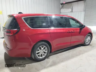 2025 Chrysler Pacifica Select z VIN 2C4RC1BG6SR513633, wystawiony jako Copart lot #59127005 z przebiegiem 28 054 mil mil oraz Czysty tytuł • Clean title. Historia ofert i sprzedaży dostępna na DreamBid. Obrazek 3.