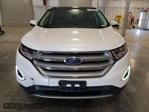 2015 Ford Edge Titanium with VIN 2FMTK4K97FBB12839, listed as a Copart auction lot 52435305 with 166,628 mi miles and Salvage Title. Bid and sale history available at carsss.com. Image 5.