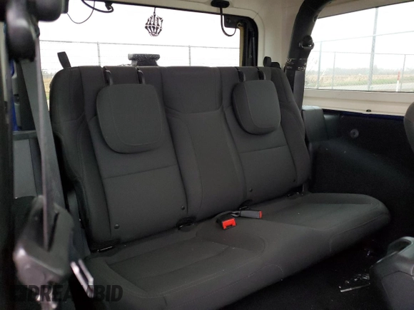 2018 Jeep Wrangler Sport with VIN 1C4GJXAG6JW291330, listed as a Copart auction lot 80825624 with 76,953 mi miles and Salvage Title. Bid and sale history available at carsss.com. Image 11.
