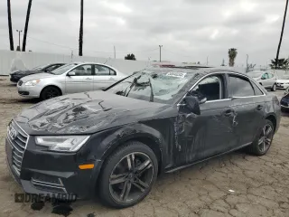 2018 Audi A4 Premium Plus z VIN WAULMAF48JA140159, wystawiony jako Copart lot #50640205 z przebiegiem Nie podano mil oraz Szkoda całkowita • Salvage title. Historia ofert i sprzedaży dostępna na DreamBid. Obrazek 1.