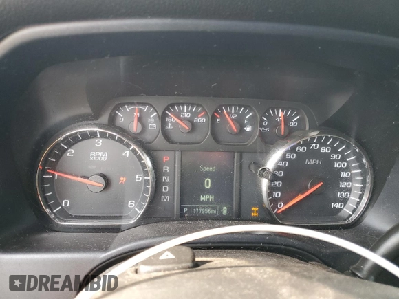 2016 Chevrolet Silverado 1500 Work Truck with VIN 1GCVKNEC3GZ407798, listed as a Copart auction lot 54621265 with 177,956 mi miles and Salvage Title. Bid and sale history available at DreamBid. Image 9.