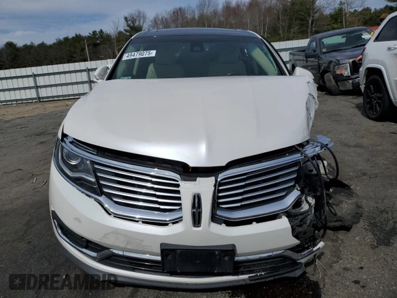 2016 Lincoln MKX Reserve with VIN 2LMTJ8LP8GBL53094, listed as a Copart auction lot 49479075 with 81,415 mi miles and Salvage Title. Bid and sale history available at carsss.com. Image 5.