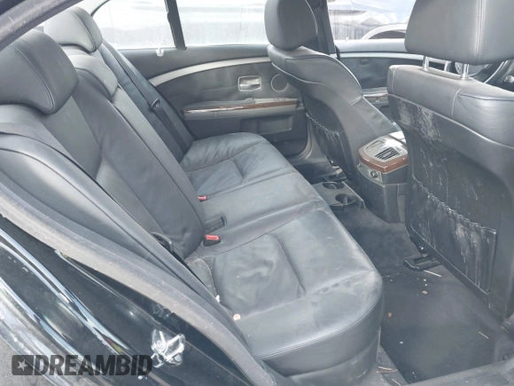 2003 BMW 7 Series 745i with VIN WBAGL63493DP67766, listed as a IAAI auction lot 41276771 with 92,681 mi miles and . Bid and sale history available at DreamBid. Image 8.