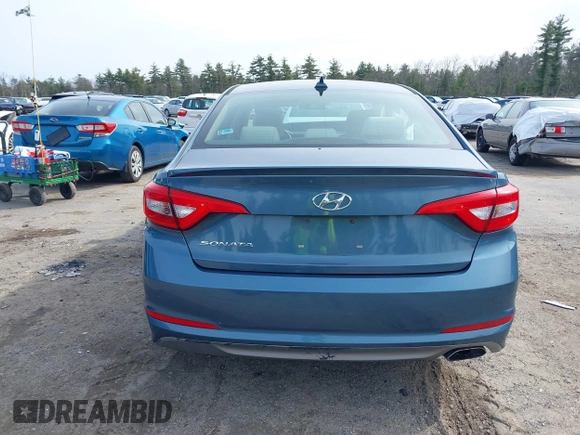2017 Hyundai Sonata 2.4L with VIN 5NPE24AF6HH505808, listed as a IAAI auction lot 41890430 with 78,425 mi miles and . Bid and sale history available at DreamBid. Image 17.