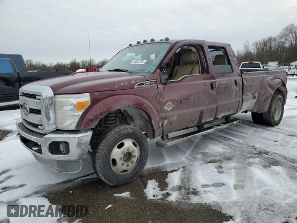 2012 Ford F-350 XL with VIN 1FT8W3DT8CEC65585, listed as a Copart auction lot 43032205 with 173,959 mi miles and Salvage Title. Bid and sale history available at DreamBid. Image 1.
